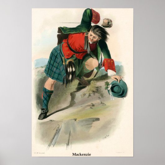 Poster Clan Mackenzie (Devant)