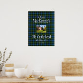 Poster Clan MacKenzie's Old Castle Leod Coffee Co. (Cuisine)