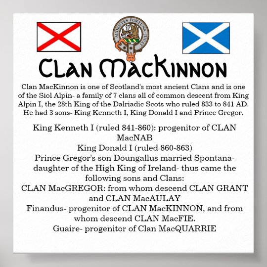 Mac Kinnon clan tasse de voyage