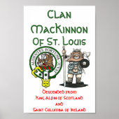 Poster Clan MacKinnon St. Louis (Devant)