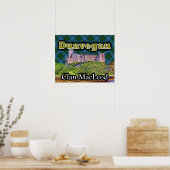Poster Clan MacLeod Dunvegan Castle Tartan Sky (Cuisine)