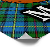 Poster Clan MacLeod Scottish Tartan (Coin)