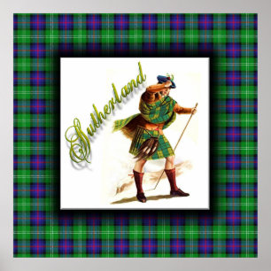 Poster Clan Sutherland Scottish Dream