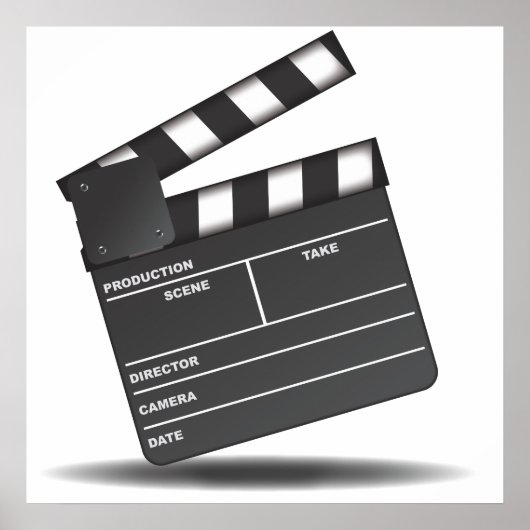 Poster Clapet de cinéma (Devant)