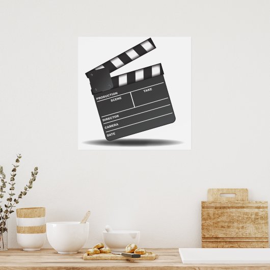 Poster Clapperboard (Cuisine)