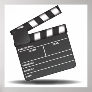 Poster Clapperboard