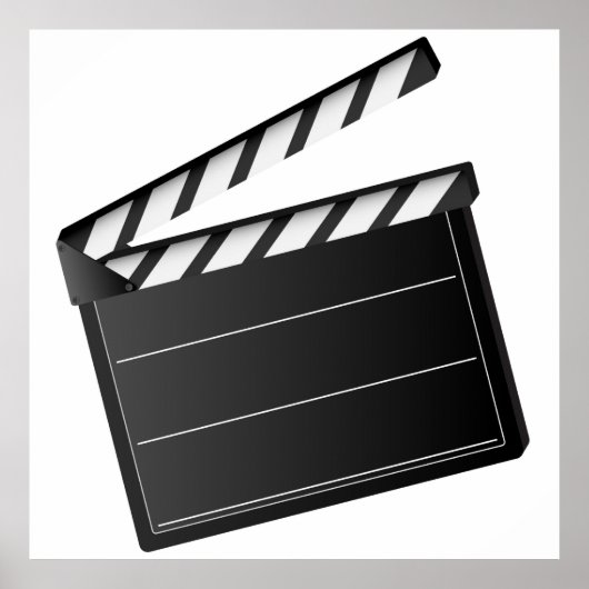 Poster Clappeur de film (Devant)