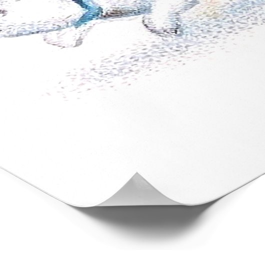 Poster Clapsaddle : Les filles jouent avec des lapins (Coin)