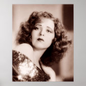 Poster Clara Bow est glamour (Devant)