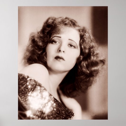 Poster Clara Bow est glamour (Devant)