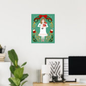 Poster Clara Nutcracker Ballet (Bureau à domicile)