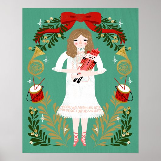 Poster Clara Nutcracker Ballet (Devant)