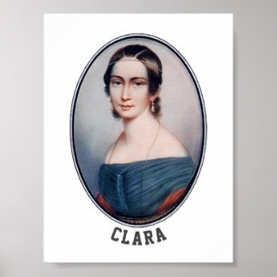 Poster Clara Schumann (1838)