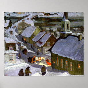 Poster Clarence Gagnon - Messe de minuit
