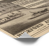 Poster Clarendon Bickford Tricot Machine (Coin)