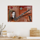 POSTER CLARINET (Cuisine)