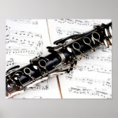Poster Clarinet (Devant)