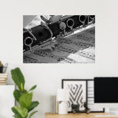 Poster Clarinet (Bureau à domicile)