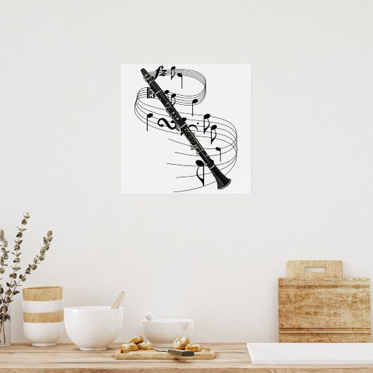 Poster Clarinet (Cuisine)