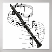 Poster Clarinet (Devant)