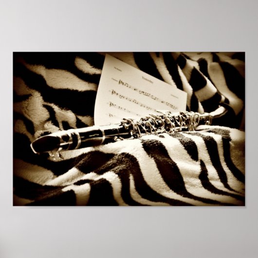 Poster Clarinet (Devant)