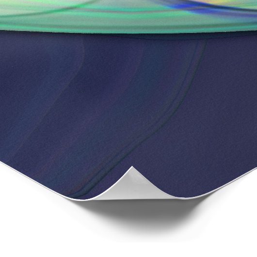 Poster Clarity Mandala - Fractwork Imprimer (Coin)