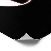 Poster CLARK Alphabet Lettre Nom Art (Coin)