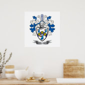 Poster Clark coat of Arms (Cuisine)