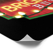 Poster Clark Griswold | Pas l'ampoule la plus brillante (Coin)