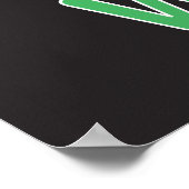 Poster Classe Alphabet arc-en-ciel (Coin)