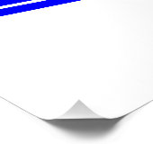 Poster Classe Cool bleu (Coin)