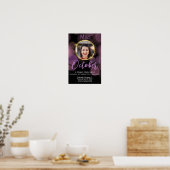 Poster classe d'affiche de concours invitation, anniversa (Cuisine)