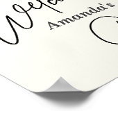 Poster Classe de 2023 Photo Graduation Party Welcome (Coin)