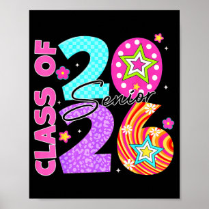 Poster Classe de 2026 senior 2026 remise des diplômes pou