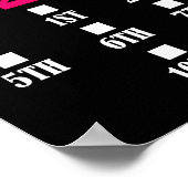 Poster Classe De 2039 Maternelle 12E Année (Coin)