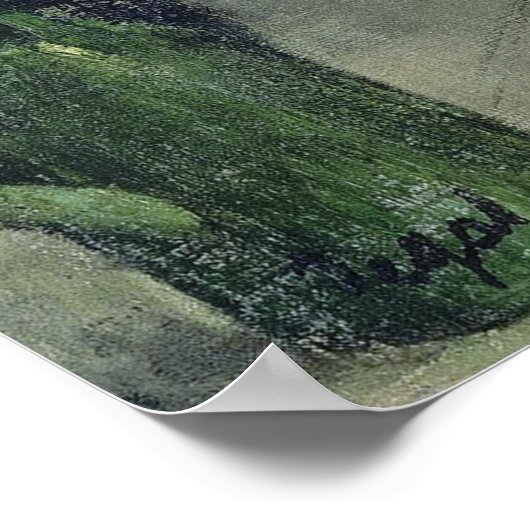 Poster Classe de ballet Edgar Degas (Coin)