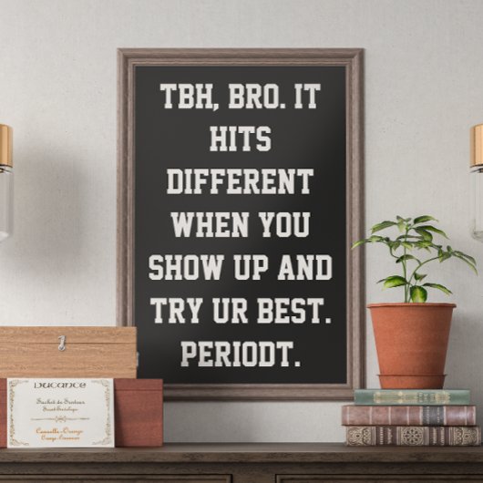 Poster Classe de décors de classe du collège