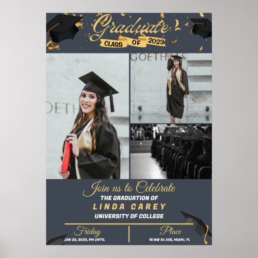 Poster Classe de diplôme de (Devant)