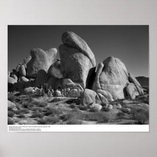 Poster Classe de géologie avec Dr Eaton, 1966