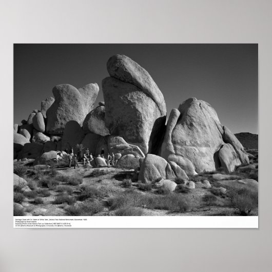 Poster Classe de géologie avec Dr Eaton, 1966 (Devant)