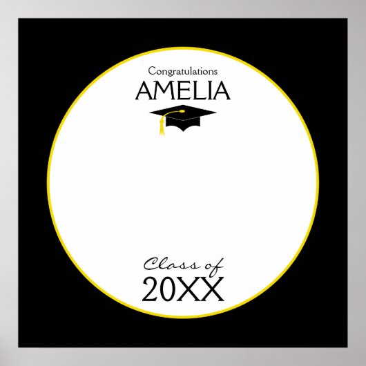Poster Classe De Graduation De 20XX Autographe Personnali (Devant)