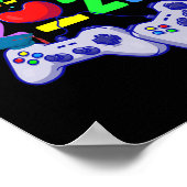 Poster Classe de Jeux Plus de 2022 Jeux Vidéo Graduation (Coin)