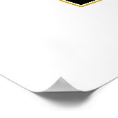 Poster Classe de Letterman Casquette de 2e année de 2025 (Coin)