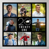 Poster Classe d'études modernes Année 8 Photo Nom du coll (Devant)