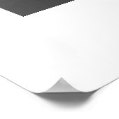 Poster Classe d'or et de gris de 2025 Graduation (Coin)