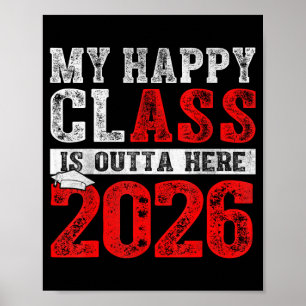 Poster Classe heureuse, c'est la fin en 2026, remise des