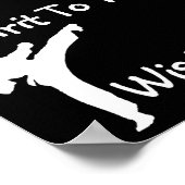 Poster classe karaté (Coin)