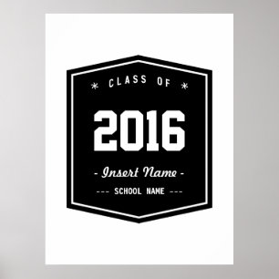 Poster Classe Rétro Élégante