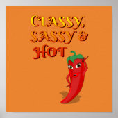Poster Classé Sassy Et Hot Pepper Diva (Devant)