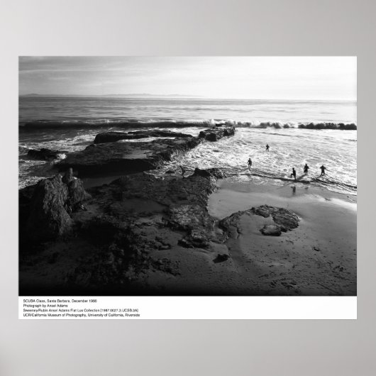 Poster Classe SCUBA, Père Noël Barbara, 1966 (Devant)